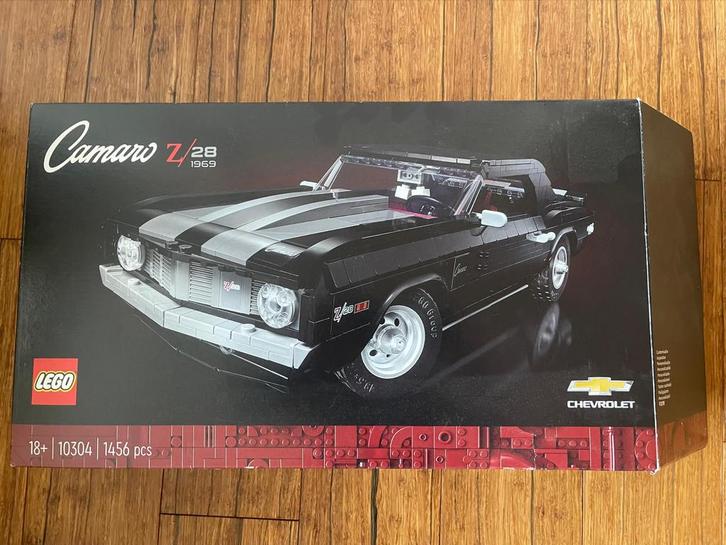 LEGO 10304 Camaro Z28 1969 - Nieuw in doos!, Hobby en Vrije tijd, Modelbouw | Auto's en Voertuigen, Nieuw, Auto, Groter dan 1:32