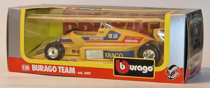 Bburago Kraco – 1:24 Die-Cast Racewagen, Hobby en Vrije tijd, Modelauto's | 1:24, Zo goed als nieuw, Auto, Bburago, Ophalen of Verzenden