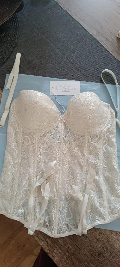 Corset /Torselet Poirier 80B, Kleding | Dames, Trouwkleding en Trouwaccessoires, Zo goed als nieuw, Trouwjurk, Ophalen of Verzenden
