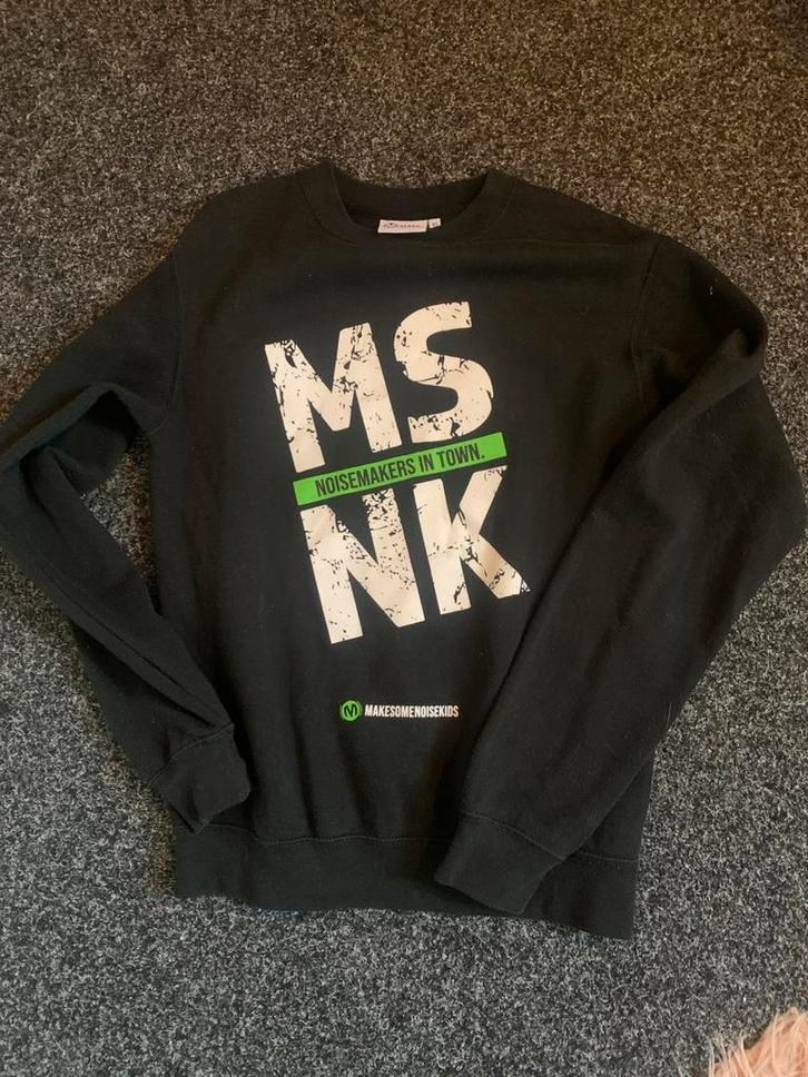 MSNK Trui - Maat XS, Kleding | Dames, Truien en Vesten, Zo goed als nieuw, Maat 34 (XS) of kleiner, Zwart, Ophalen of Verzenden