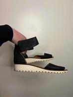Dames sandalen merk Gabor maat 37 (4), Zwart, Gedragen, Sandalen of Muiltjes, Ophalen of Verzenden