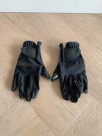 Paardrijhandschoenen zwart handschoenen paardrijden, Dieren en Toebehoren, Paardrijkleding, Ophalen of Verzenden, Zo goed als nieuw