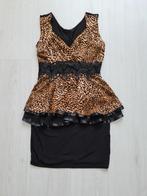 Jurk Bruin/Zwart Maat S Nieuw, Kleding | Dames, Jurken, Maat 38/40 (M), Zwart, Nieuw, Ophalen of Verzenden