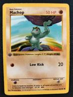 1st edition Shadowless Machop, Hobby en Vrije tijd, Verzamelkaartspellen | Pokémon, Ophalen of Verzenden, Gebruikt