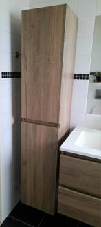 Badkamerkast Storke Loft grove eik, Ophalen, (Half)hoge kast, Minder dan 50 cm, Zo goed als nieuw