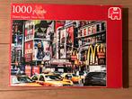 Jumbo puzzel Time Square New York, 1000 stukjes, Ophalen of Verzenden, 500 t/m 1500 stukjes, Gebruikt, Legpuzzel