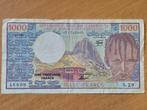Bankbiljet Cameroun 1980 1000 Francs Type C. FR -/-, Verzenden, Overige landen, Los biljet