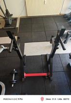 squat rack en dip bar, instelbaar, Sport en Fitness, Fitnessapparatuur, Ophalen, Gebruikt, Metaal, Krachtstation