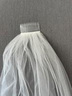 Sluier 110cm ivory Bianco Evento S303, Ophalen of Verzenden, Zo goed als nieuw, Wit, Accessoires