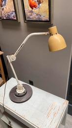 Curiosa industriële bureaulamp vintage ong 70 cm, Gebruikt, Ophalen of Verzenden, 50 tot 75 cm