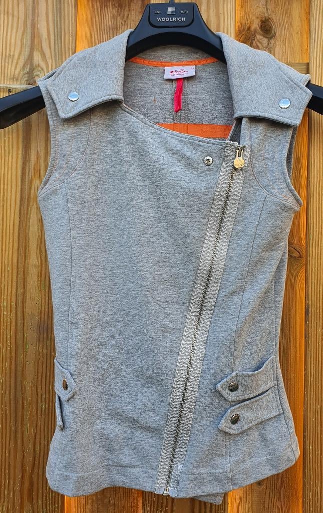 Björn Borg sport gilet XS grijs – uniek & stijlvol, Ophalen of Verzenden, Maat 34 (XS) of kleiner, Grijs, Fitness of Aerobics
