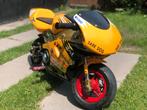 Mini bike 49cc opgevoerd, Fietsen en Brommers, Minibikes, Midibikes en Pitbikes, Gebruikt, Overige typen, 49 cc, Ophalen
