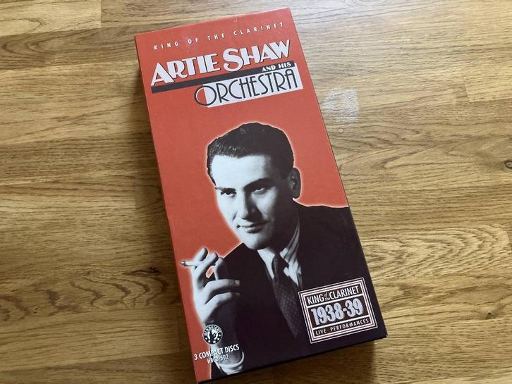 Artie Shaw And His Orchestra / King Of The Clarinet 1938, Cd's en Dvd's, Cd's | Jazz en Blues, Zo goed als nieuw, Jazz, 1980 tot heden