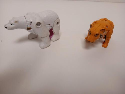 Vintage mc donaldes hamburglar en polar bear birdie transfor, Verzamelen, Poppetjes en Figuurtjes, Zo goed als nieuw, Ophalen of Verzenden