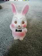 Roze konijn spaarpot, Ophalen of Verzenden, Zo goed als nieuw, Steen, Aardewerk of Keramiek, Dier