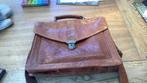 Lederen aktentas Gusti leder, 30 tot 40 cm, Bruin, Aktetas of Boekentas, Ophalen of Verzenden