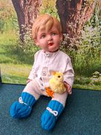 Antieke pop Wildebras papermache, Verzamelen, Poppen, Ophalen of Verzenden, Gebruikt, Pop