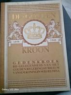 De Gouden Kroon 1898 1948 gedenkenboek, Ophalen of Verzenden, Gebruikt, Tijdschrift of Boek