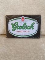 Wanddecoratie metalen wandborden grolsch, Ophalen of Verzenden, Nieuw