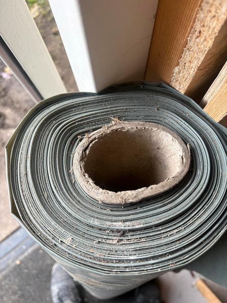 Bouwplastic rol - Diverse toepassingen, Doe-het-zelf en Verbouw, Isolatie en Afdichting, Gebruikt, Vloerisolatie, Overige materialen