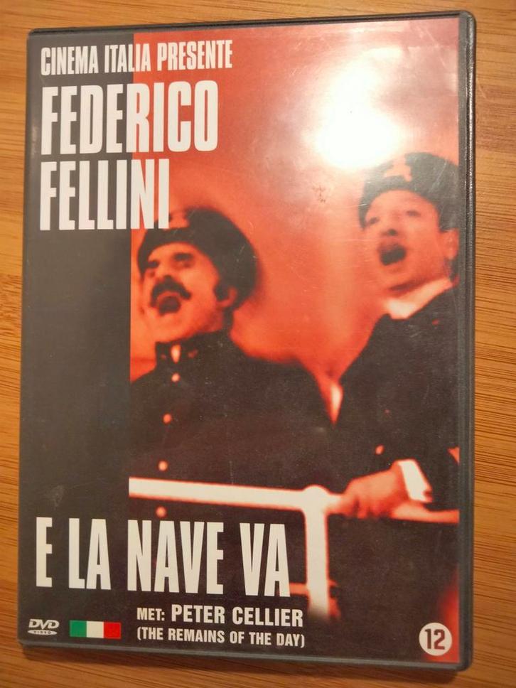 Federico Fellini - E La Nave Va DVD, Cd's en Dvd's, Dvd's | Overige Dvd's, Zo goed als nieuw, Vanaf 12 jaar, Ophalen of Verzenden