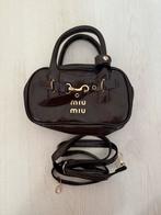 Donker bruine Handtas, Sieraden, Tassen en Uiterlijk, Tassen | Damestassen, Ophalen of Verzenden, Zo goed als nieuw, Bruin, Handtas