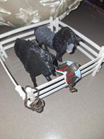 Schleich Paarden met Omheining en Zadel, Ophalen of Verzenden, Gebruikt