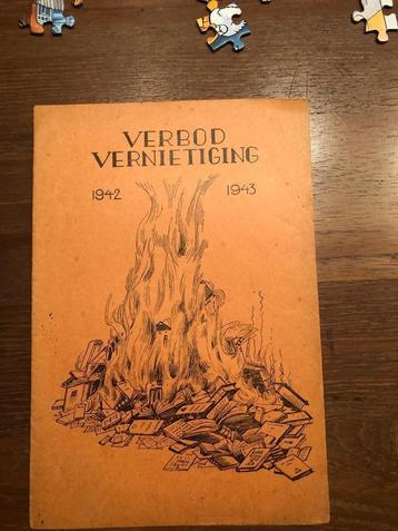 1943  de Bijbel-Kiosk Vereeniging. Verbod Vernietiging 1942 beschikbaar voor biedingen