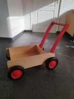 Van Dijk Toys houten loopwagen, Ophalen, Zo goed als nieuw, Duw- of Trekspeelgoed