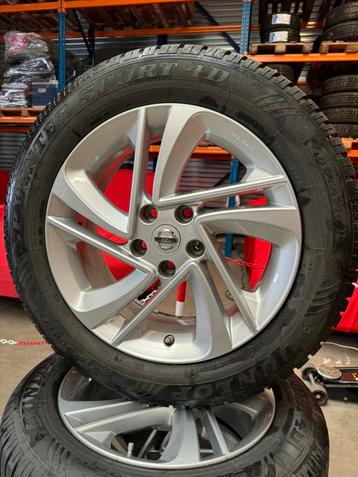 Originele 17” winterset Nissan Qashqai met 215/60R17 7mm !! beschikbaar voor biedingen