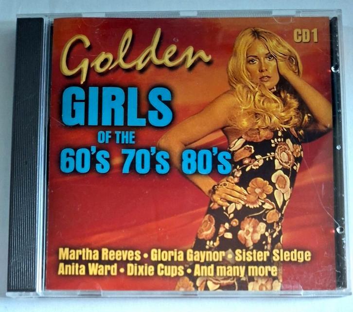 Golden Girls 60s 70s 80s CD - Diverse Artiesten, Cd's en Dvd's, Cd's | Overige Cd's, Zo goed als nieuw, Ophalen of Verzenden