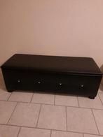 Een mooie zwarte opbergkist, Huis en Inrichting, Woonaccessoires | Kisten, Ophalen, Minder dan 50 cm, 100 tot 150 cm, Zo goed als nieuw