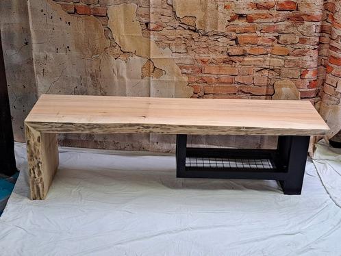 ROBUUSTE BOOMSTAM TV MEUBEL EETTAFEL, Huis en Inrichting, Complete inboedels, Ophalen