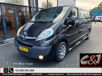 Opel Vivaro 2.5 CDTI L2H1 DC airco leer cruise beschikbaar voor biedingen