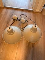 2 stuks beige hanglampen ikea, Ophalen of Verzenden, Zo goed als nieuw, Metaal, 50 tot 75 cm