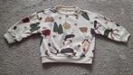 Trui beige met plaatjes maat 86 van Zeeman, Kinderen en Baby's, Babykleding | Maat 86, Zeeman, Truitje of Vestje, Ophalen of Verzenden