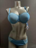 Cyell bikini top 38b ( = 75b ) slip 42 luxery ess petrol, Nieuw, Blauw, Bikini, Verzenden