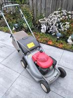 Grasmaaier benzine, HONDA HRB 475, met aandrijving, Tuin en Terras, Grasmaaiers, Ophalen, Gebruikt