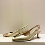 Nieuwe in doos Unisa gouden slingbacks maat 41 schoenen, Pumps, Overige kleuren, Nieuw, Ophalen of Verzenden