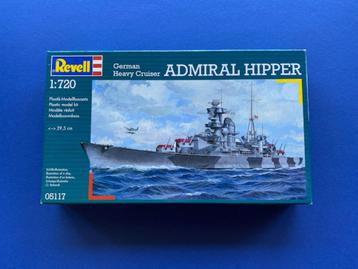Revell	5117	dkm Heavy Cruiser Admiral Hipper	1/720 beschikbaar voor biedingen