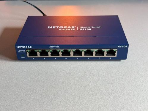 Netgear Prosafe GS108, Computers en Software, Netwerk switches, Zo goed als nieuw, Ophalen of Verzenden