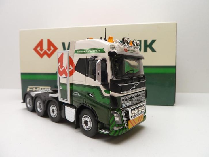 Volvo FH 16 8x2  '' westdijk transport ''  IMC, Hobby en Vrije tijd, Modelauto's | 1:50, Zo goed als nieuw, Bus of Vrachtwagen
