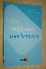 3x Een onderzoek Voorbereiden uitvoeren rapporteren, Ophalen of Verzenden, Zo goed als nieuw