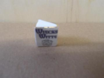 Wieckse Witte bier miniatuur boekje (nr.1) Porcelein beschikbaar voor biedingen