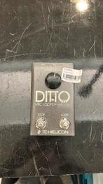 TC Helicon Ditto mic looper, Muziek en Instrumenten, Ophalen of Verzenden, Zo goed als nieuw, Nvt, Nvt