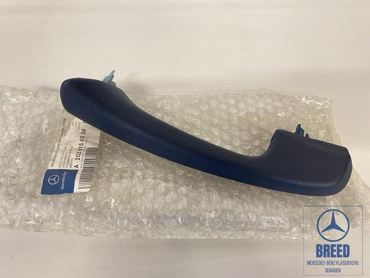 NOS deurgreep binnen links blauw voor Mercedes-Benz W202, Auto-onderdelen, Carrosserie en Plaatwerk, Deur, Mercedes-Benz, Nieuw