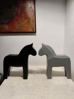 2869 Vintage Ikea Dalarna Paarden - Houten Decoratie, Antiek en Kunst, Kunst | Designobjecten, Ophalen of Verzenden