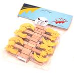 wasknijpers maan/sterren (12), doosje knijpertjes of olhb-je, Ophalen of Verzenden, Nieuw, Materiaal