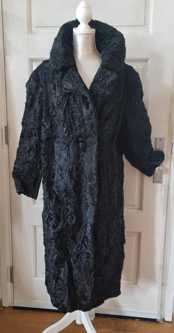 Lange Vintage Bontjas Persianer Astrskan bontjas maat 42/44 beschikbaar voor biedingen