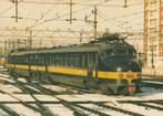 AMSTERDAM STATION EMPLACEMENT BENELUX TREINSTEL SNEEUW SPOOR, Verzamelen, Noord-Holland, Ongelopen, Verzenden, 1980 tot heden